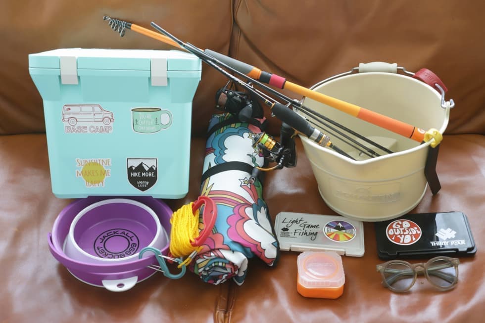 おしゃれな釣り道具