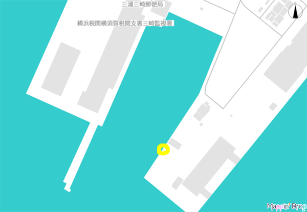 三崎水産物地方卸売市場前