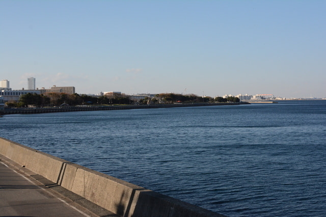 三春町岸壁(大津港新堤防)