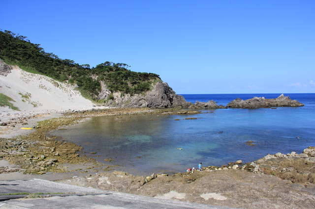 遠津浜海岸(長手鼻)