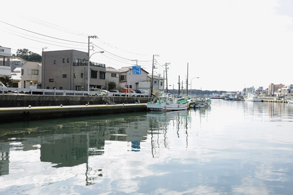 北条湾(狭塚川河口)