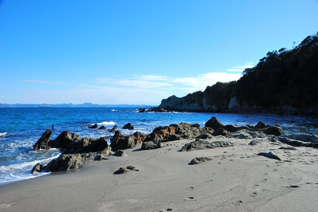遠津浜海岸(長手鼻)