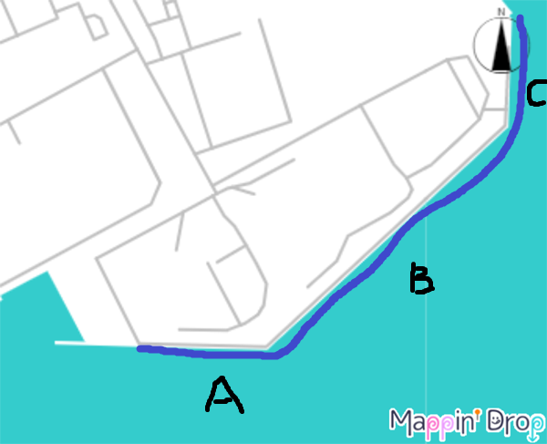 ふれーゆ裏(末広水際線プロムナード)