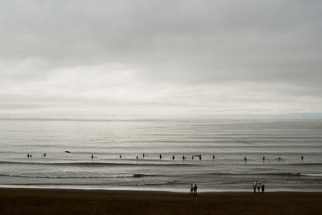 鵠沼海岸(引地川河口)
