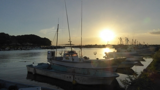 上総湊港(湊川河口)