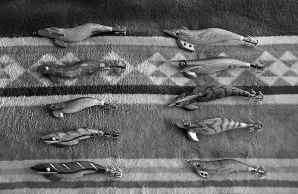 エギングのエギにおけるカラー＆サイズ選択