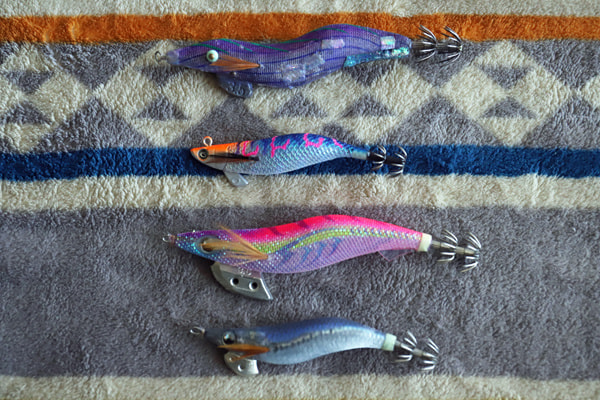 エギングのエギにおけるカラー＆サイズ選択