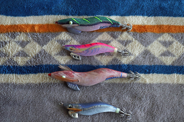 エギングのエギにおけるカラー＆サイズ選択