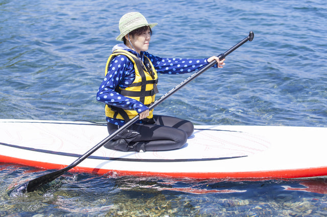 SUP(カヤック、ボート)エギングでイカを釣る