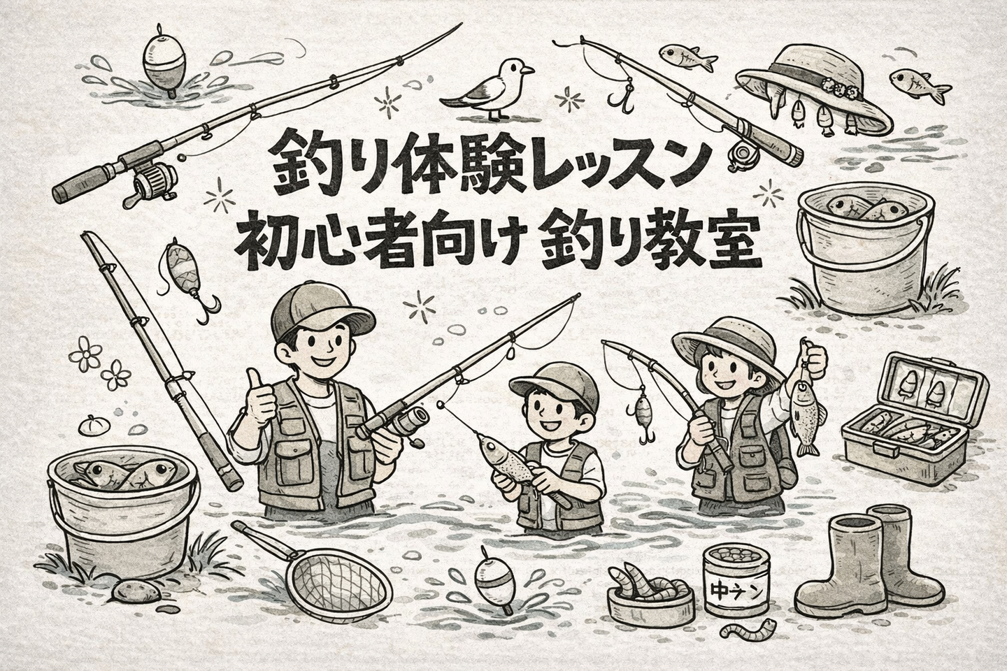 三崎港の釣り体験レッスン｜初心者向け釣り教室