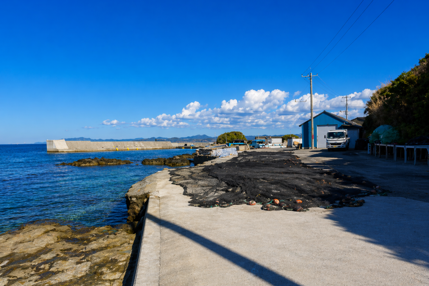 栄の浦漁港の釣り場